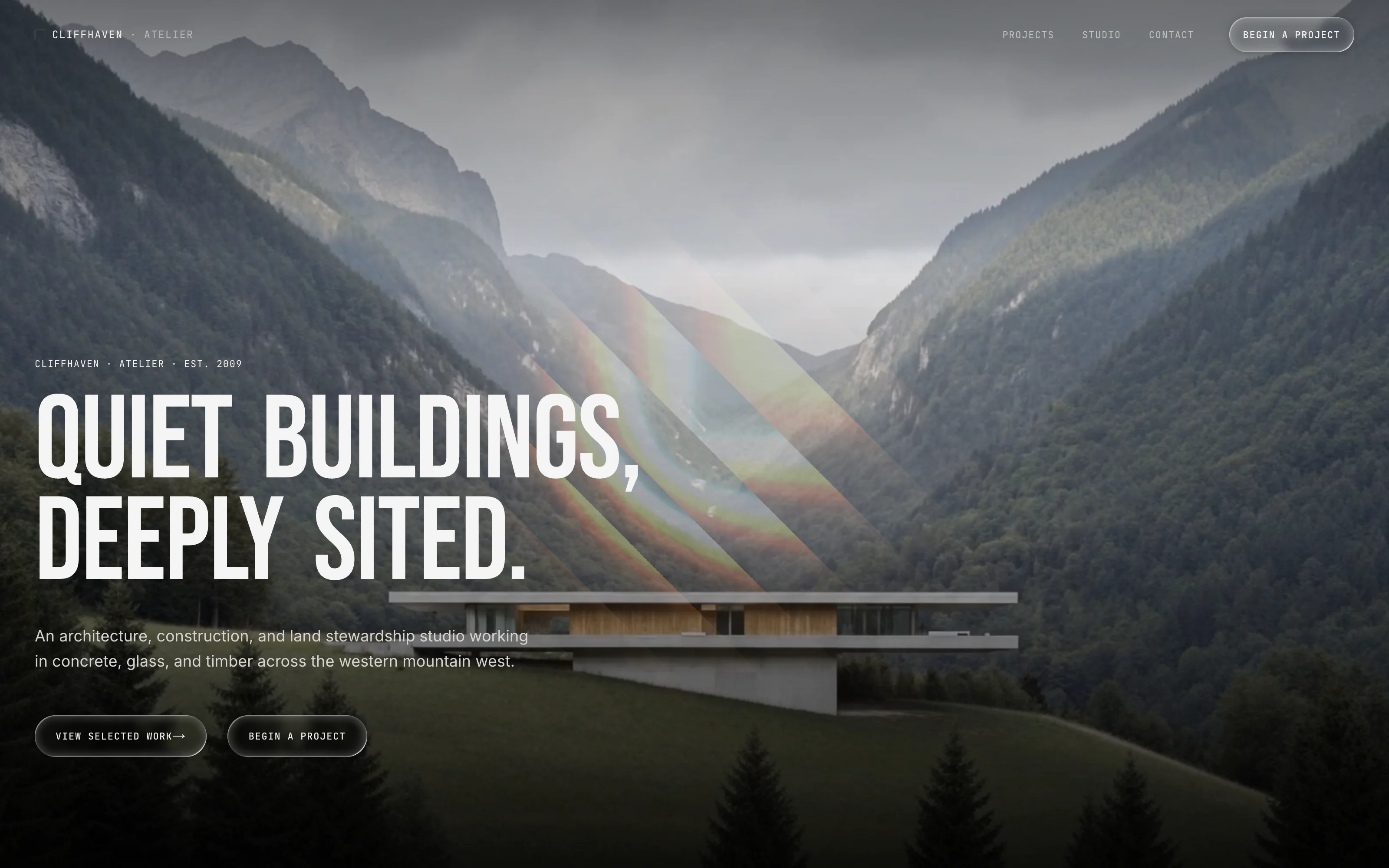 Fall Line House — website by Kilncraft